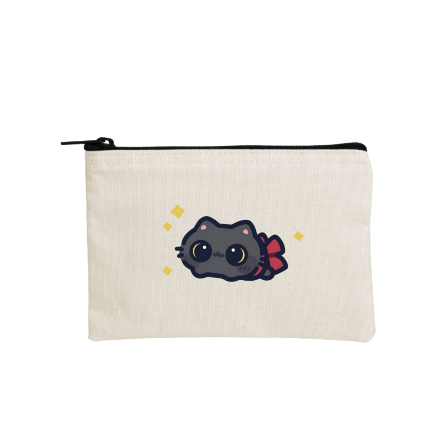 cat wallet pencil case Beige 99