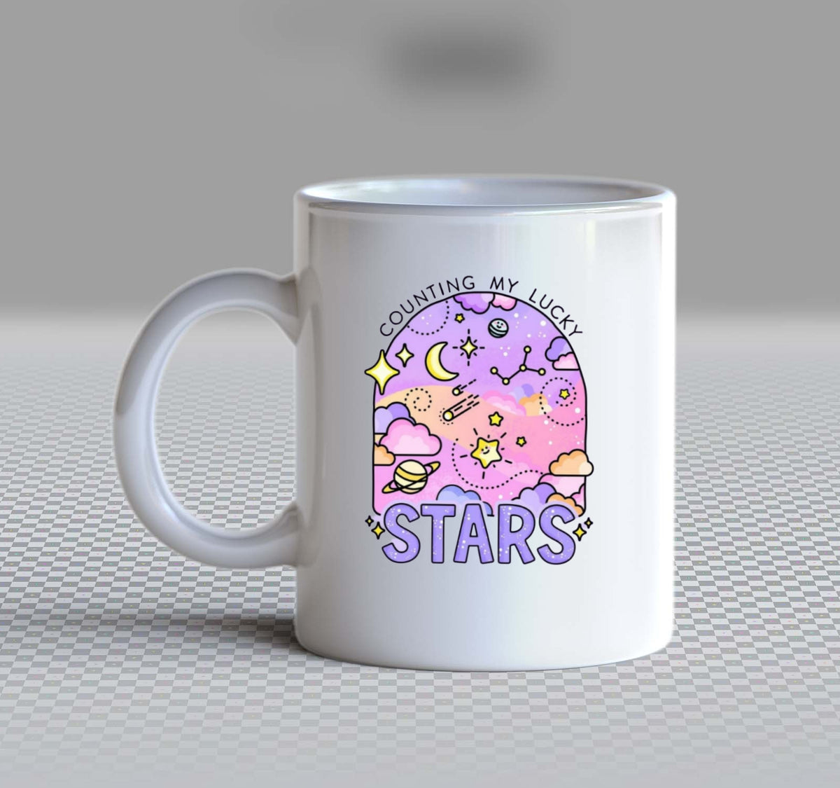 STARS Mug White 175