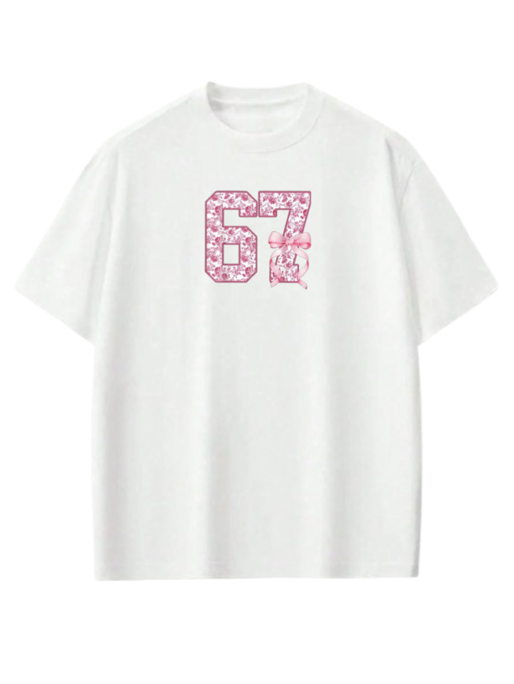 67 designs One Size t- shirt White 9