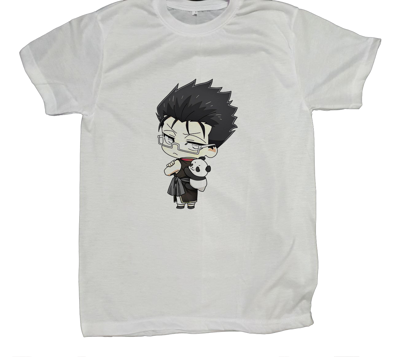 blue lock t- shirt fat White 9