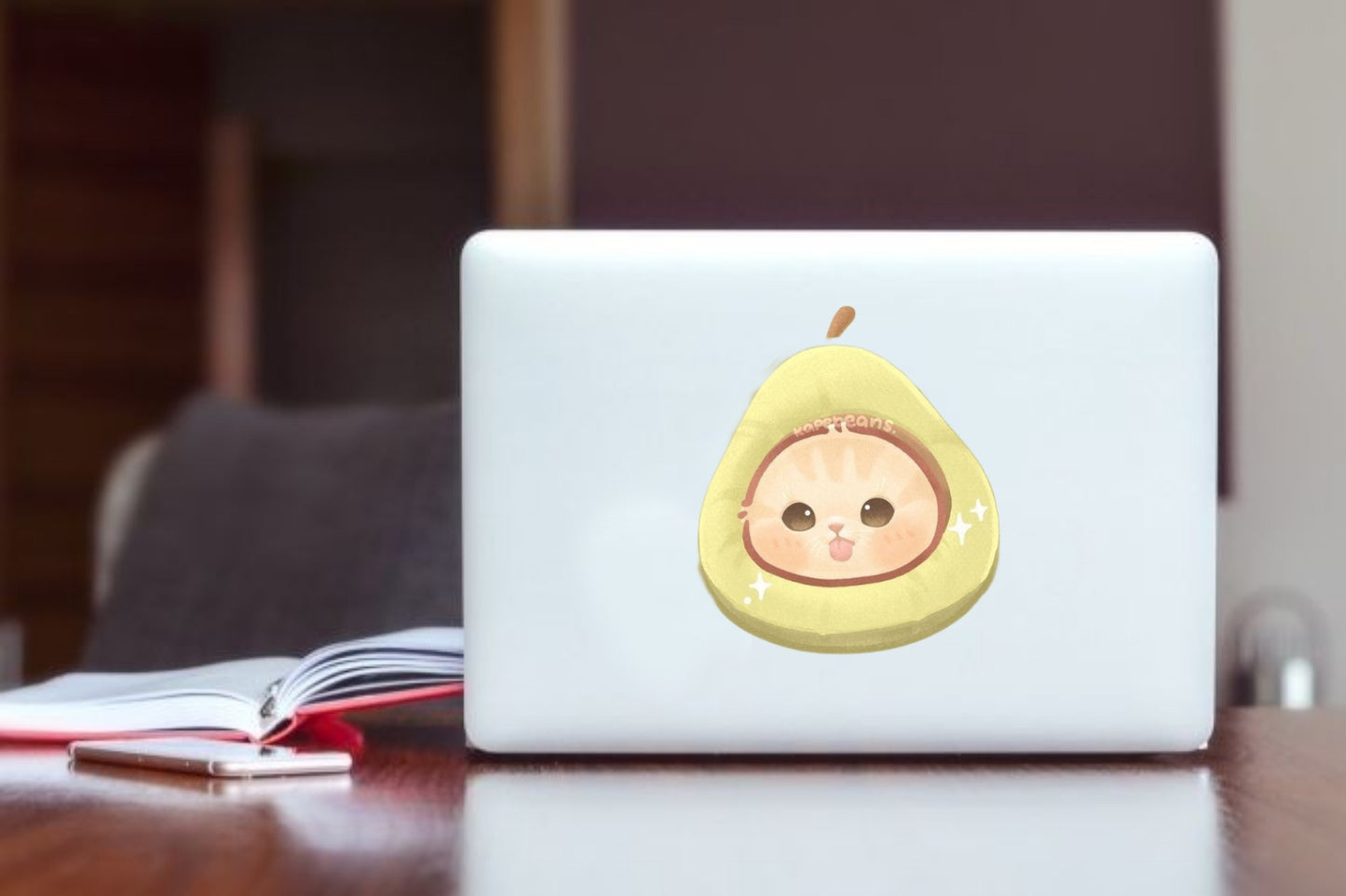 cat Laptop Sticker 9