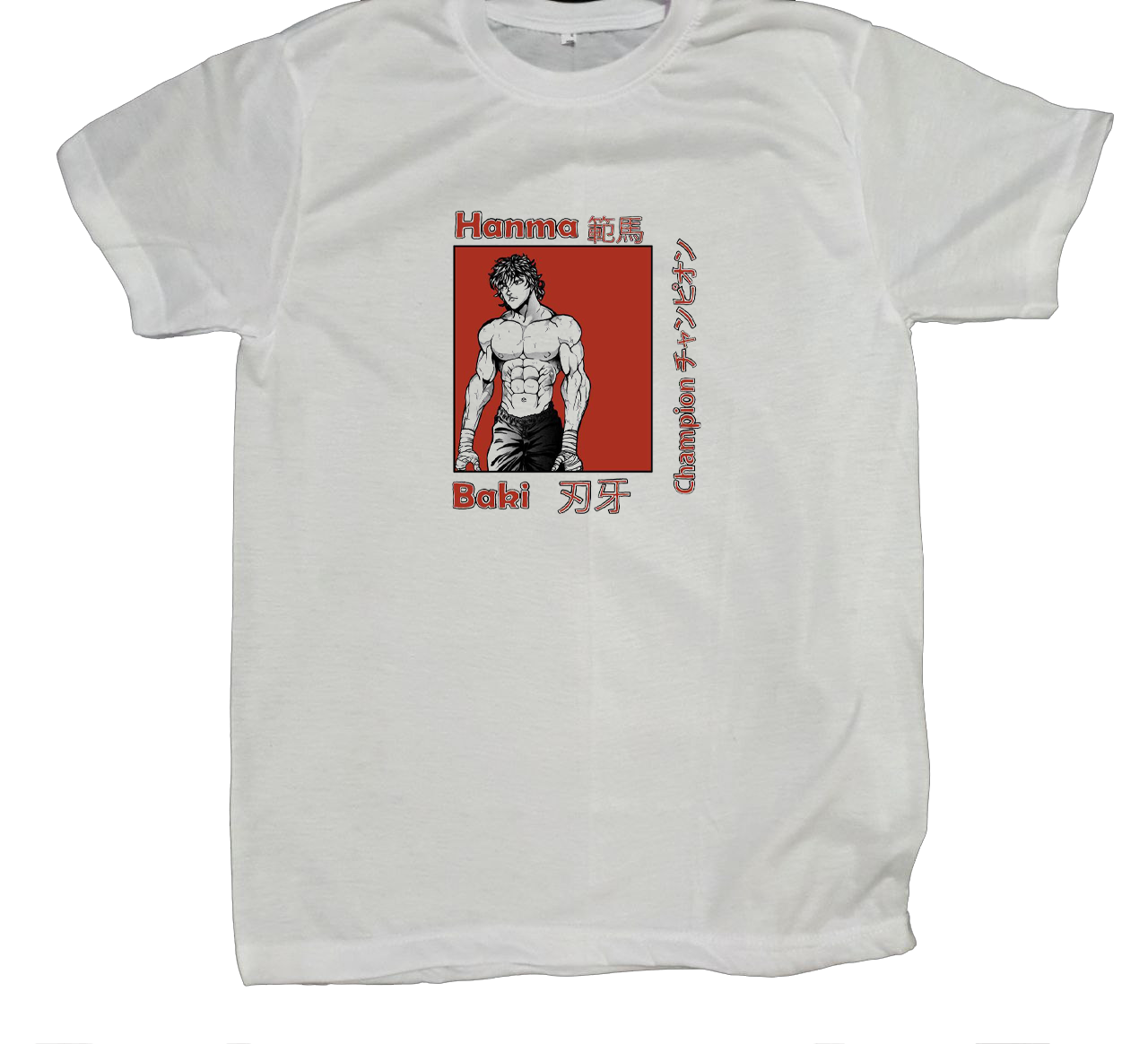 anami baki t- shirt fat White 9