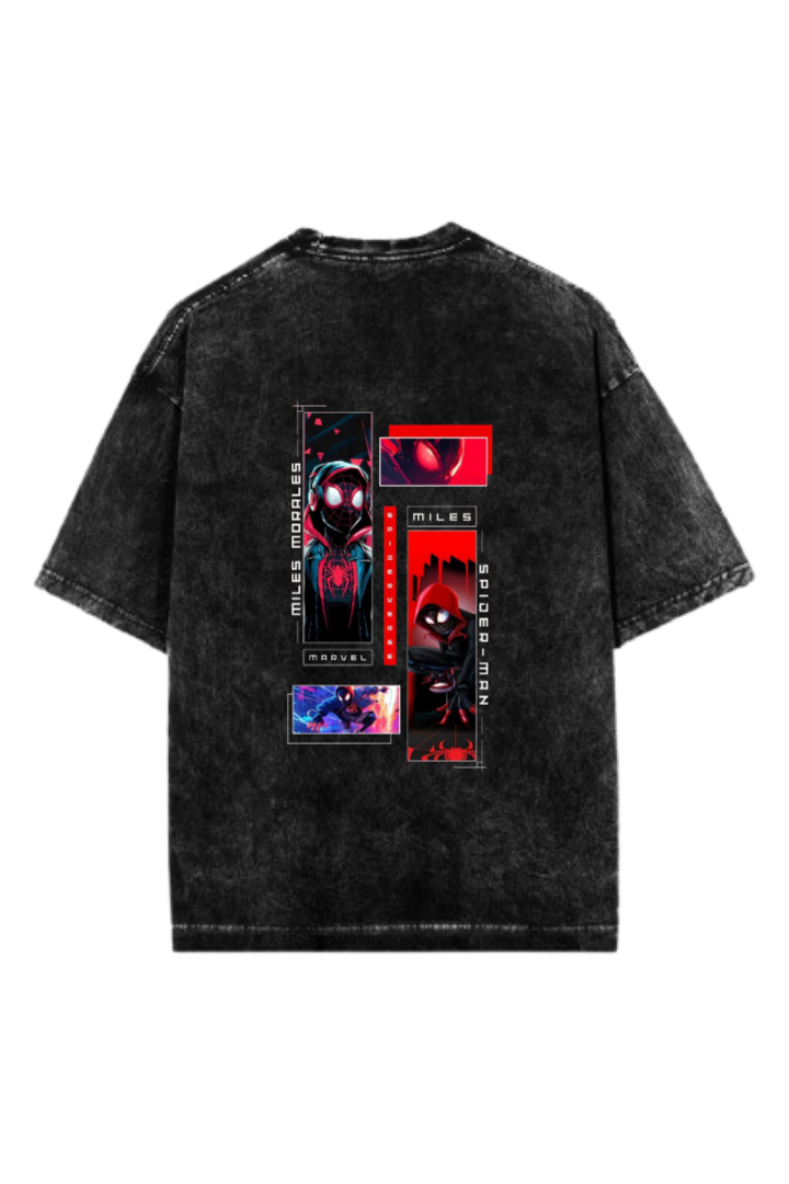 Spiderman t- shirt One Size Washed Back 9