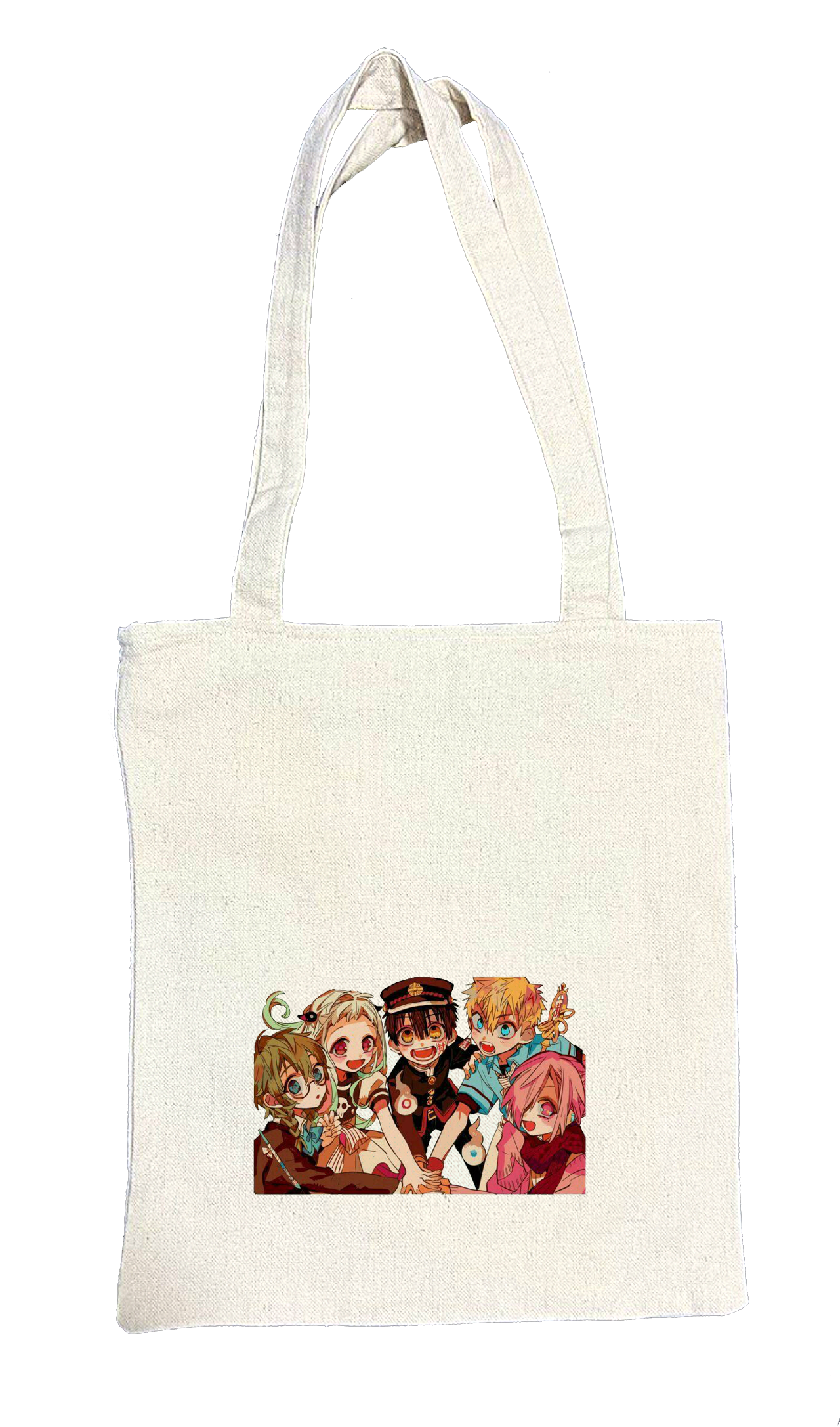 Hanako-kun tote bag beige 9