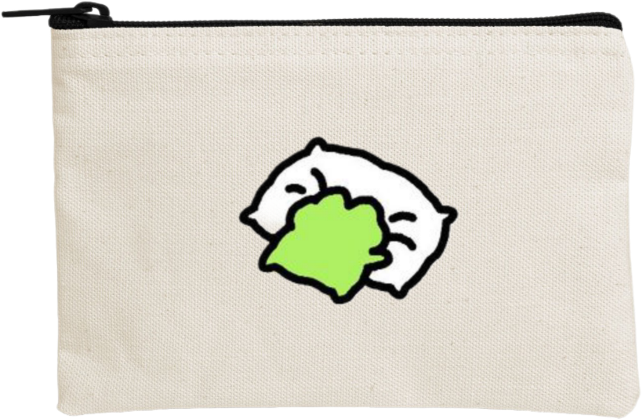 Frog wallet pencil case Beige 9