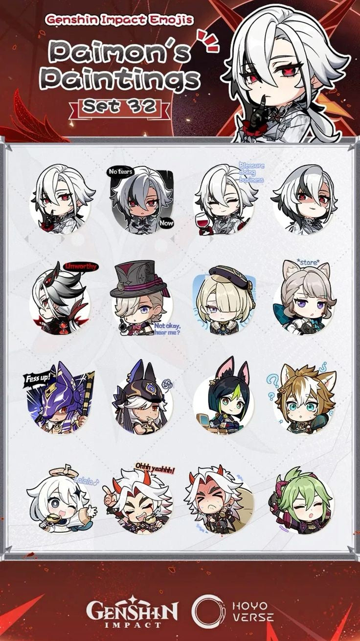 Genshin Impact Sticker 9