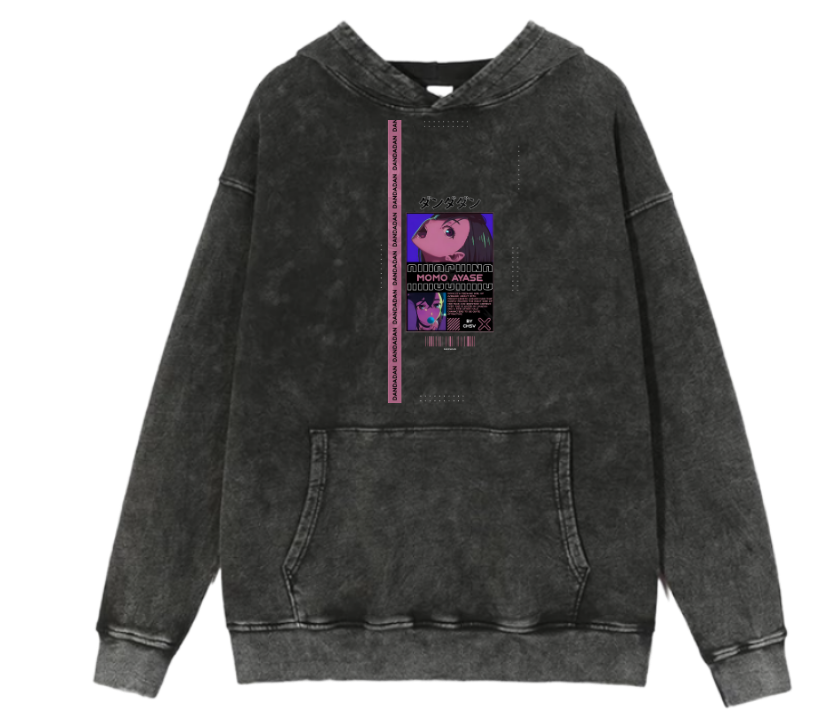 Dandadan One Size hoodie Washed 9