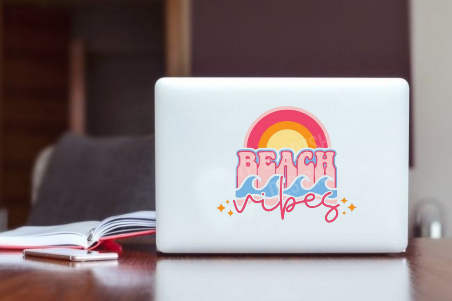 Summer Vibes Laptop Sticker 8