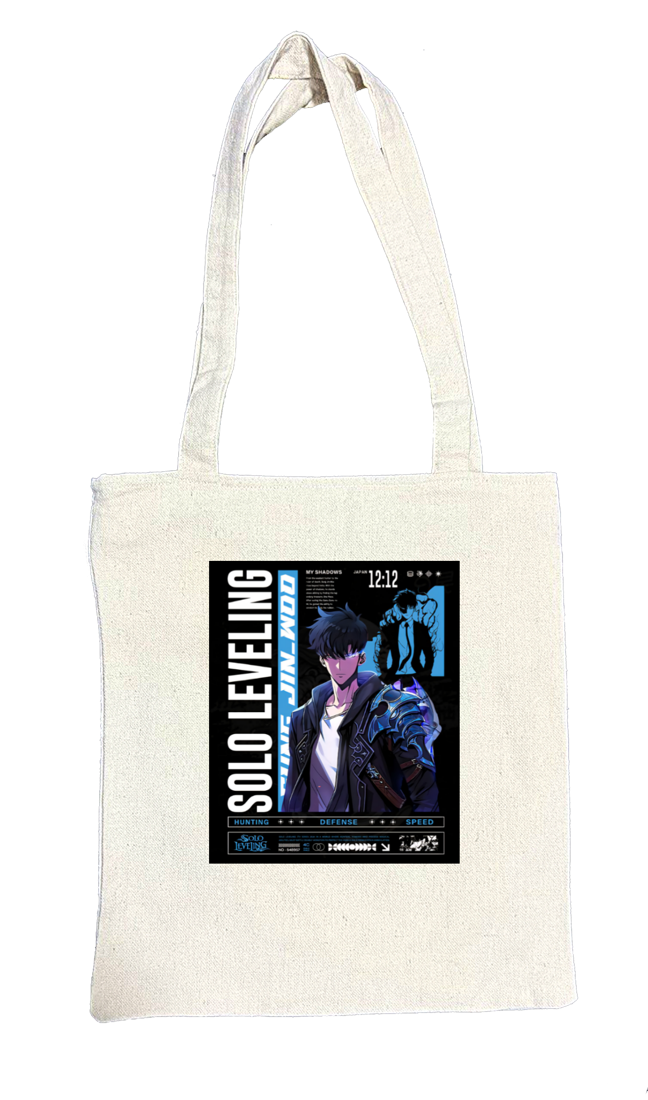 Solo Leveling tote bag beige 9