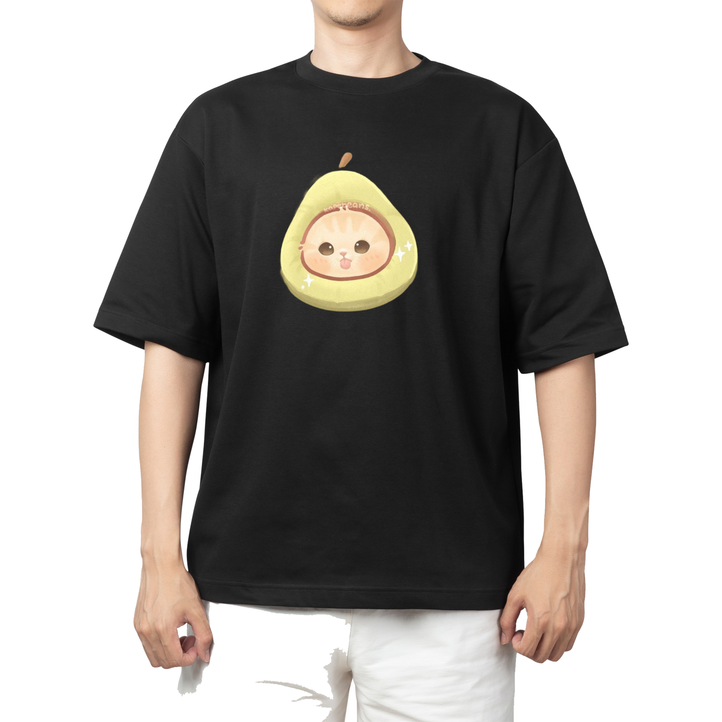cat One Size t- shirt Black 9