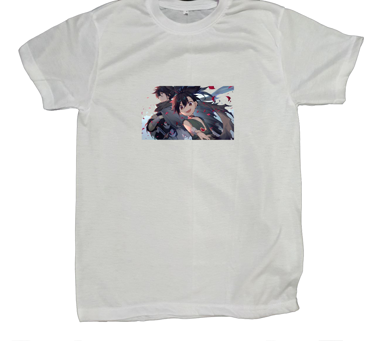 Dororo t- shirt fat White 9