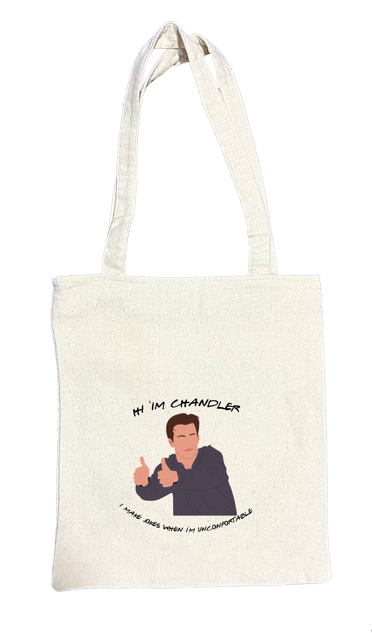 Friends tote bag beige 9