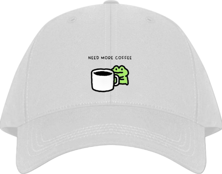 Frog Baseball cap White 9