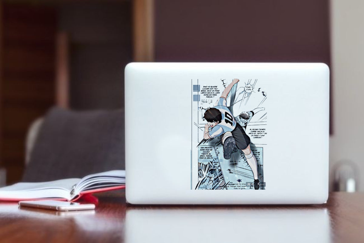Captain Tsubasa Laptop Sticker 9