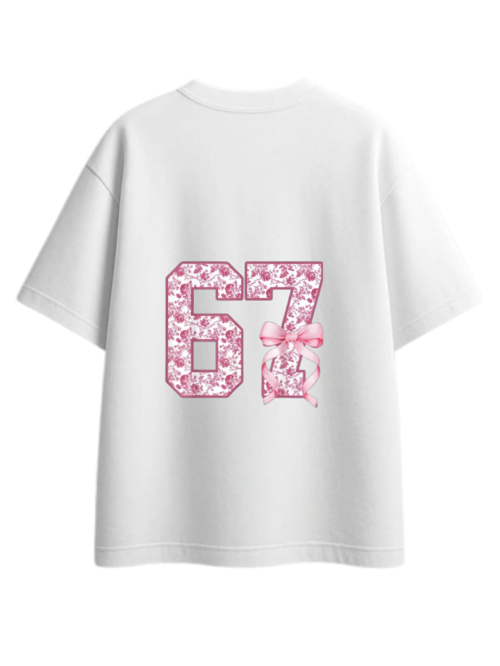 67 designs One Size t- shirt White Back 9