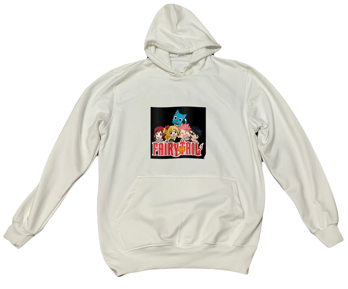 fairy tail One Size hoodie White 9