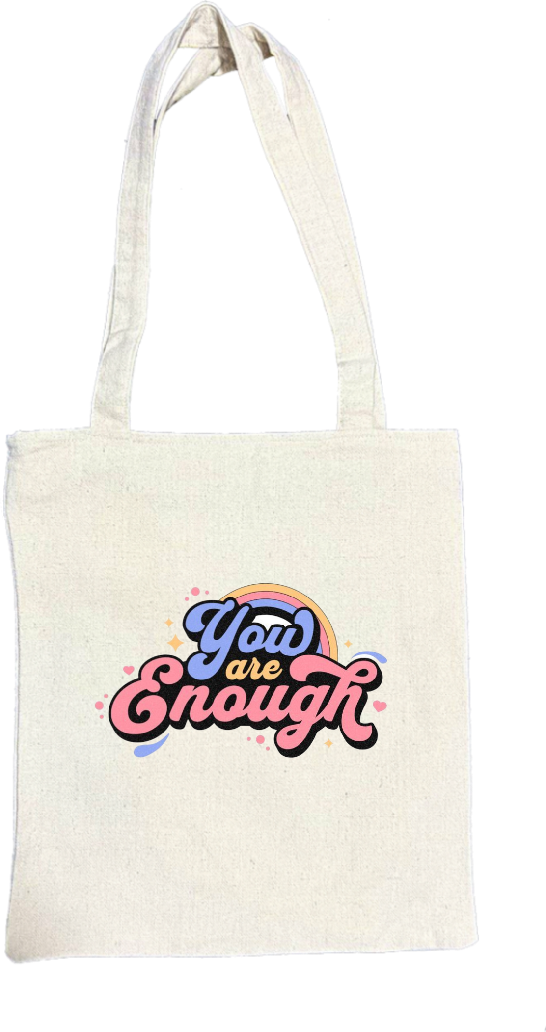 You Enough tote bag beige 9