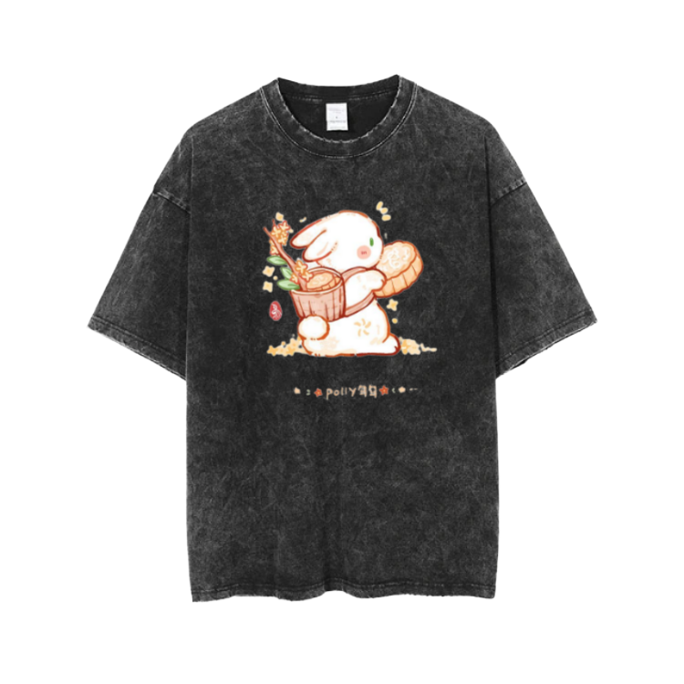 bunny One Size t- shirt Washed 9