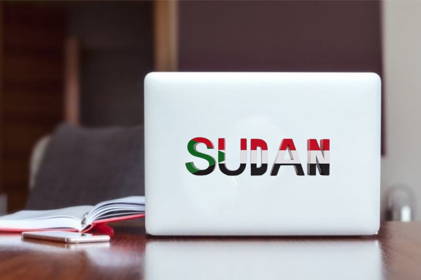 Sudan Laptop Sticker 9