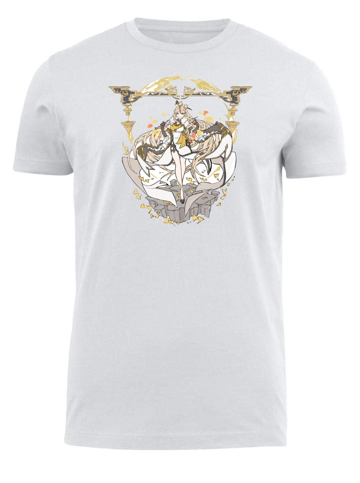 Genshin Impact t-shirt fit White 9