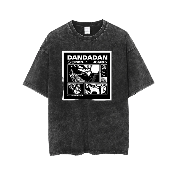 Dandadan t- shirt One Size Washed 9
