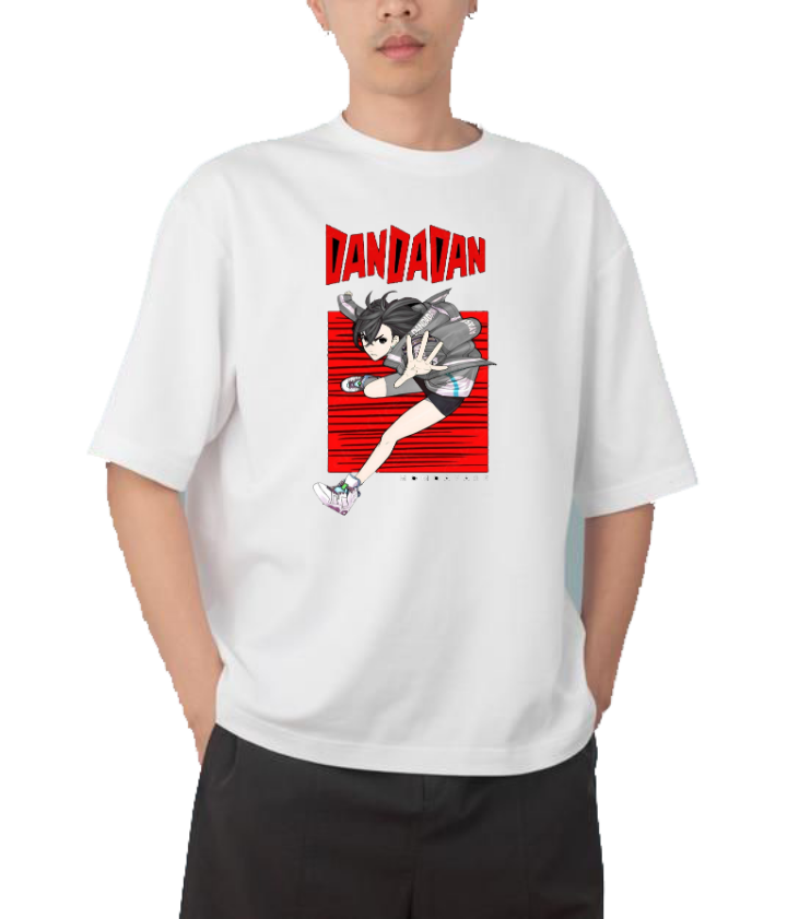 Dandadan t- shirt One Size White 9