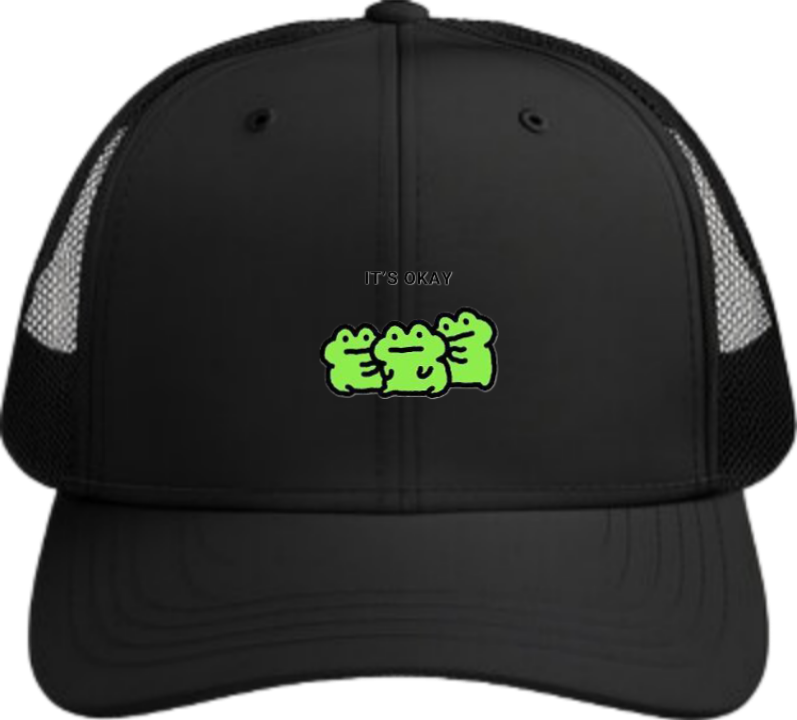 Frog Baseball cap Black 9