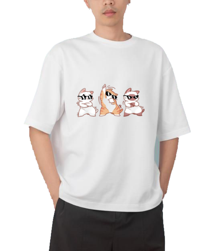 bunny One Size t- shirt White 9