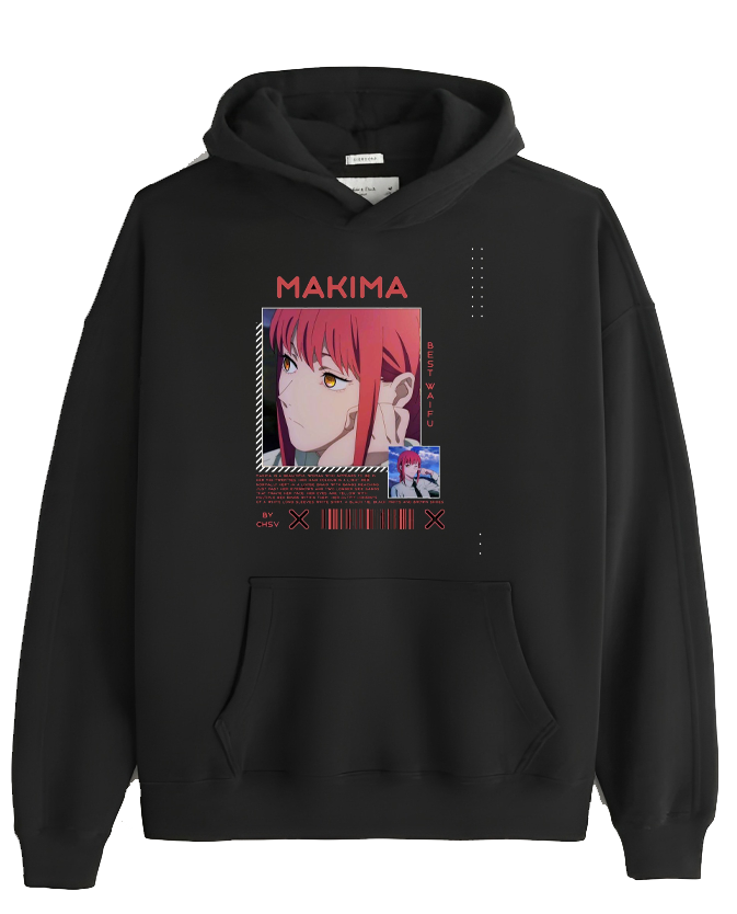 Chainsaw Man One Size hoodie Black 9