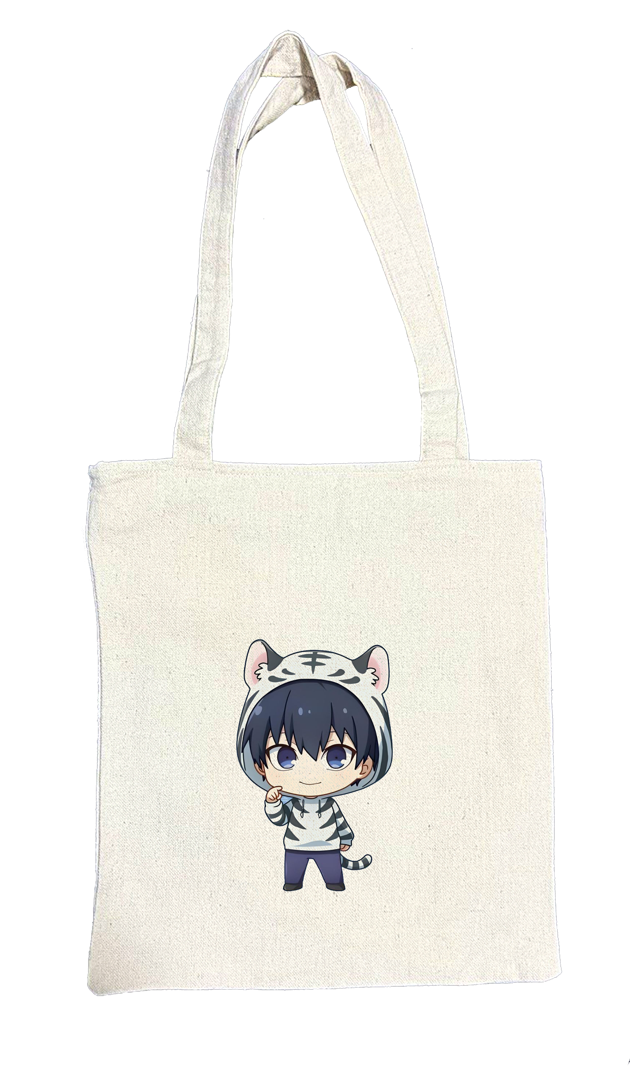 blue lock tote bag beige 9