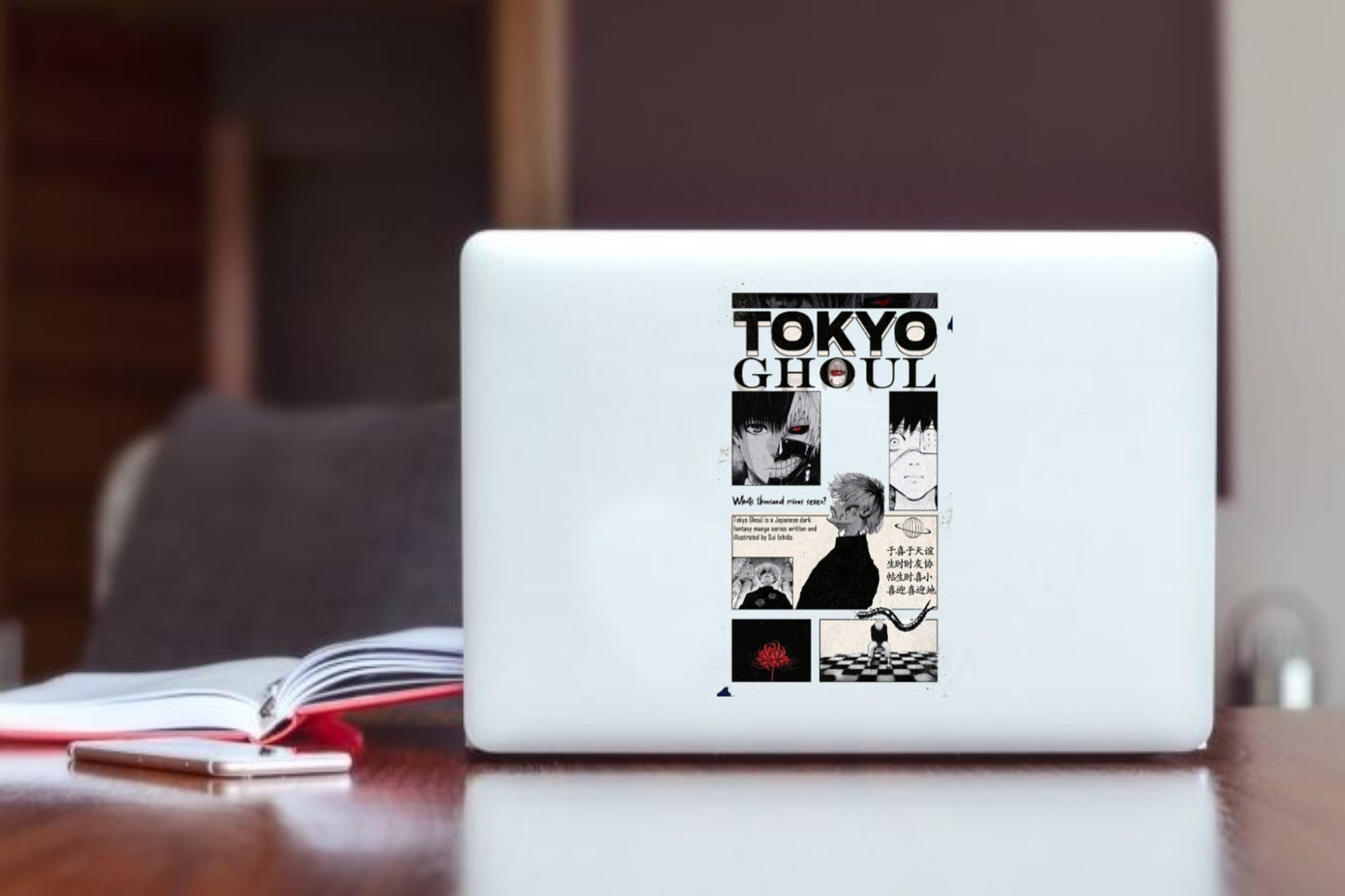 Tokyo ghoul Laptop Sticker 9