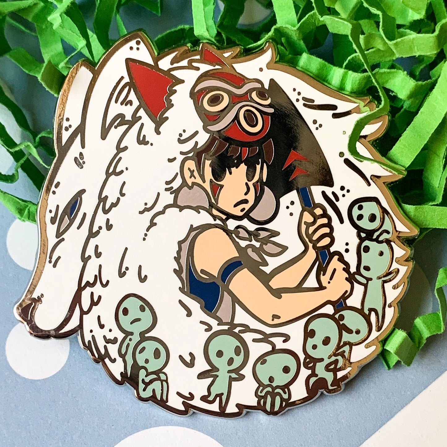 Princess Mononoke pins Tree Spirit Kodoma Wolf Studio Ghibli