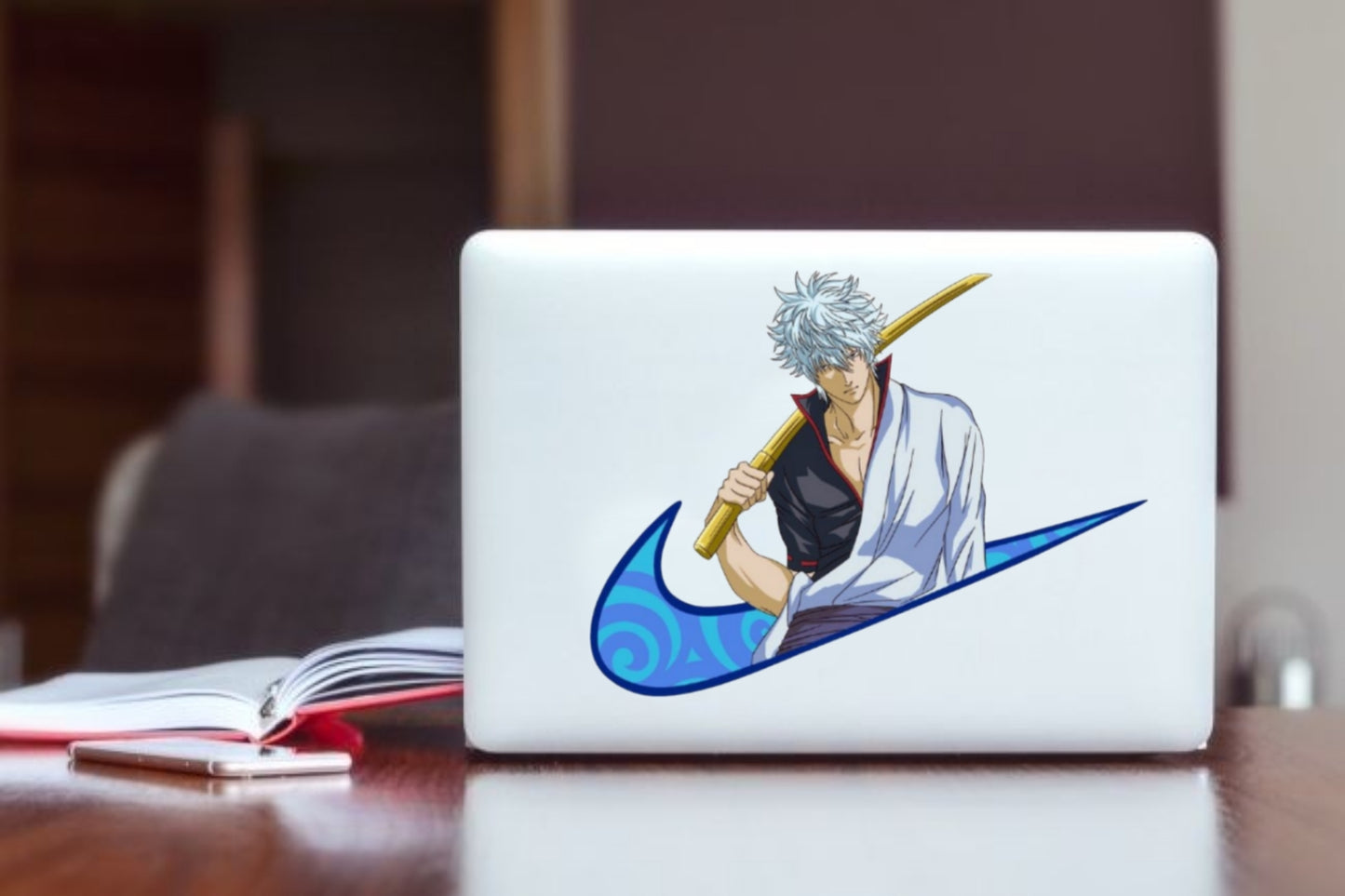 Sakata Gintoki Laptop Sticker 1