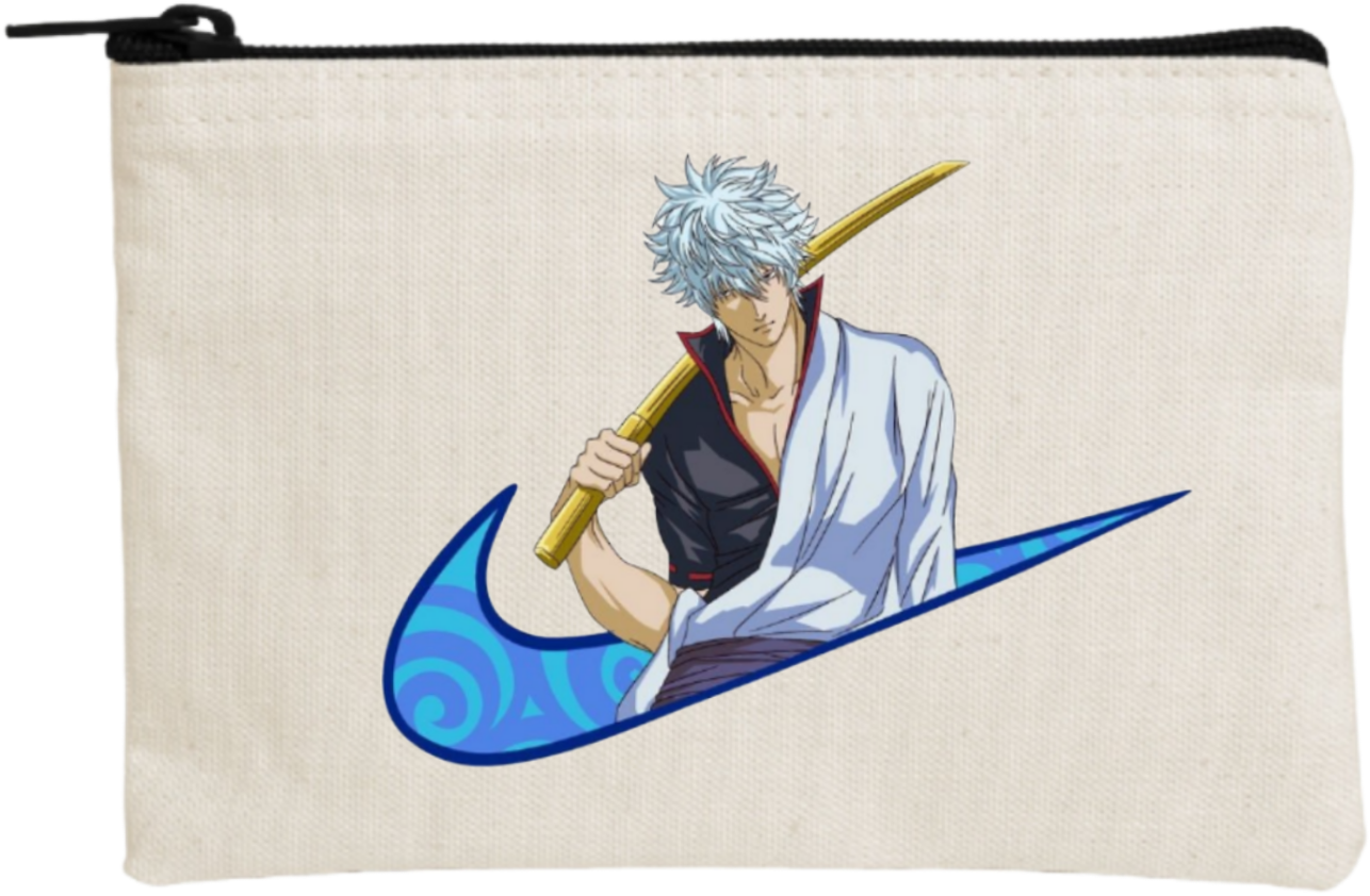 Sakata Gintoki wallet pencil case Beige 1