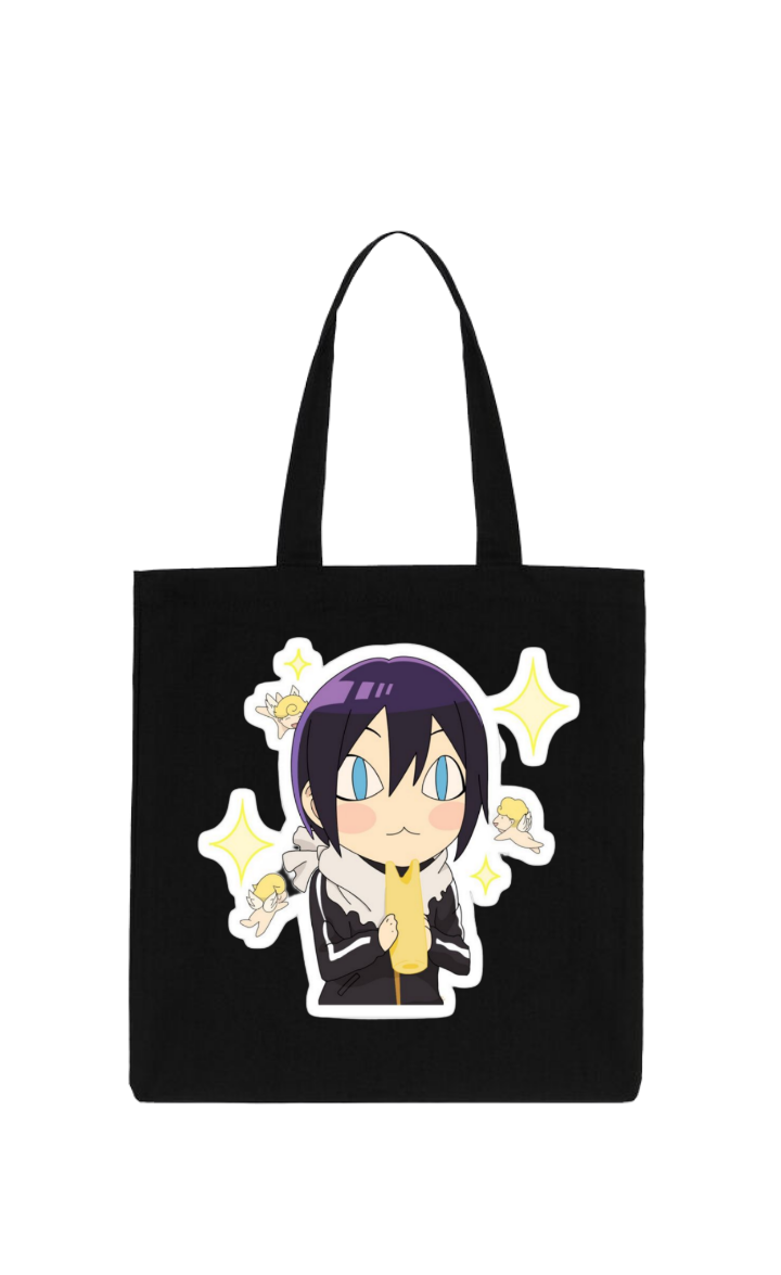 Noragami tote bag Black 3