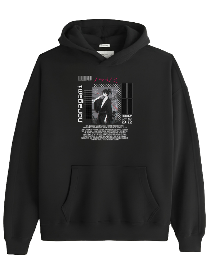 Noragami One Size hoodie Black 1