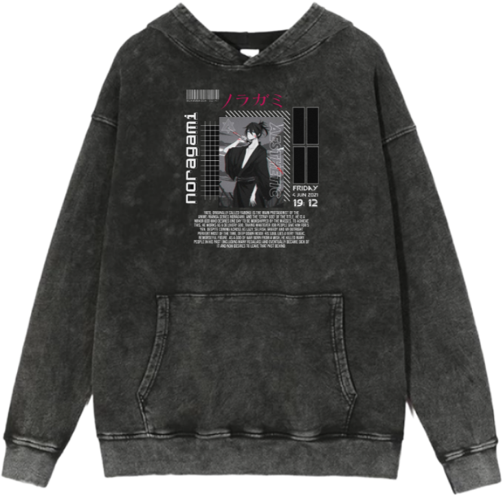 Noragami One Size hoodie Washed 1
