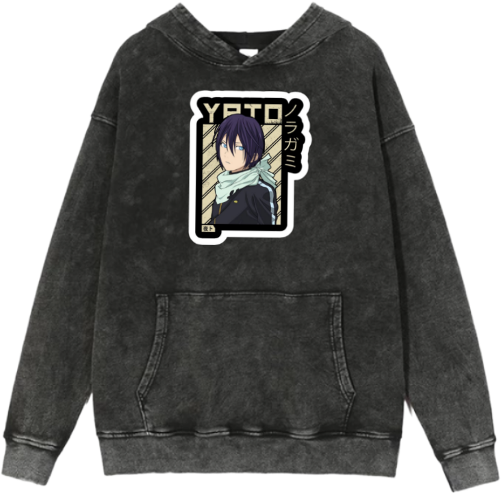 Noragami One Size hoodie Washed 4