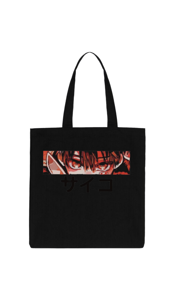 Hanako-kun tote bag Black 2
