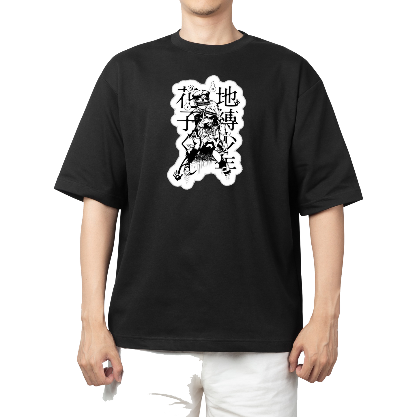 Hanako-kun t- shirt One Size Black 8