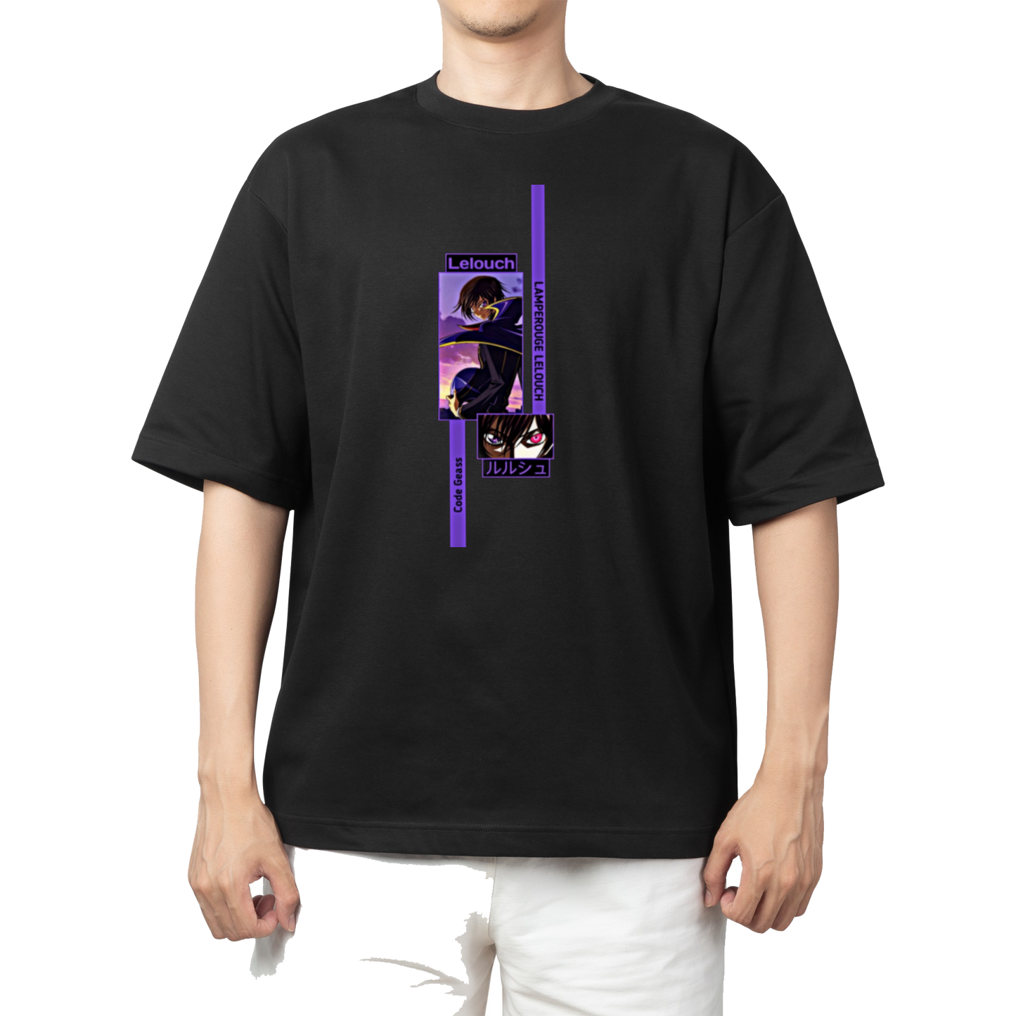 Code Geass t- shirt One Size Black 7