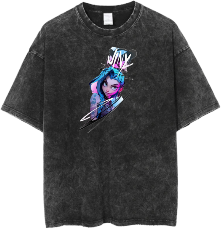 Jinx t- shirt One Size Washed 5
