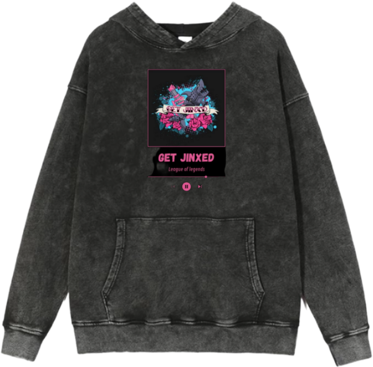Jinx One Size hoodie Washed 2