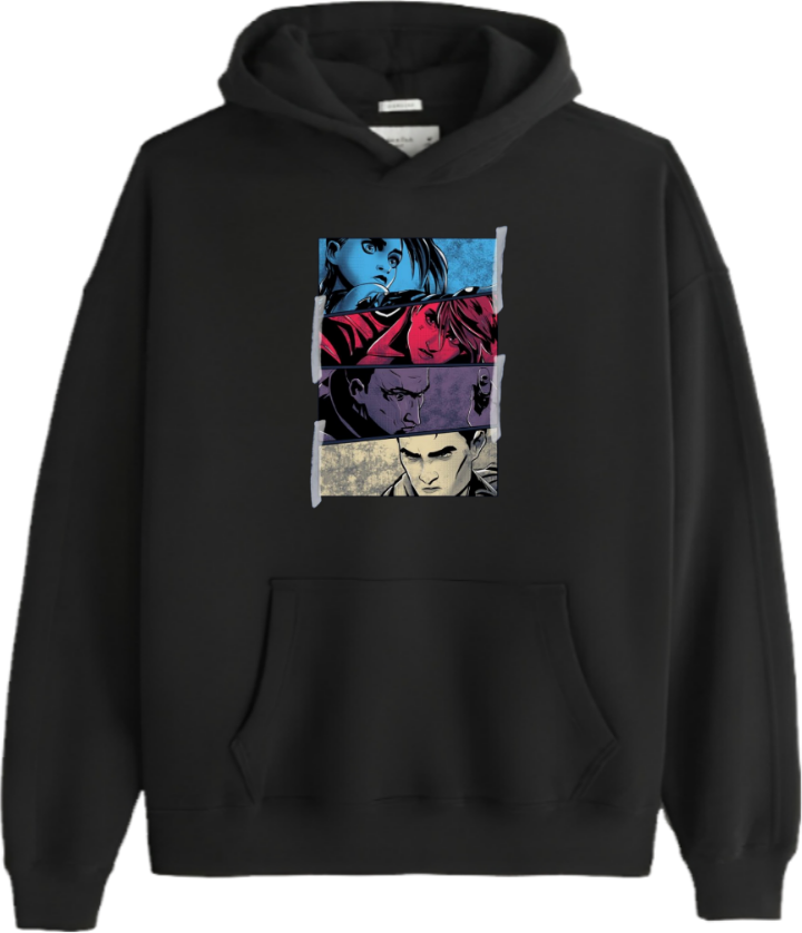 Jinx One Size hoodie Black 4