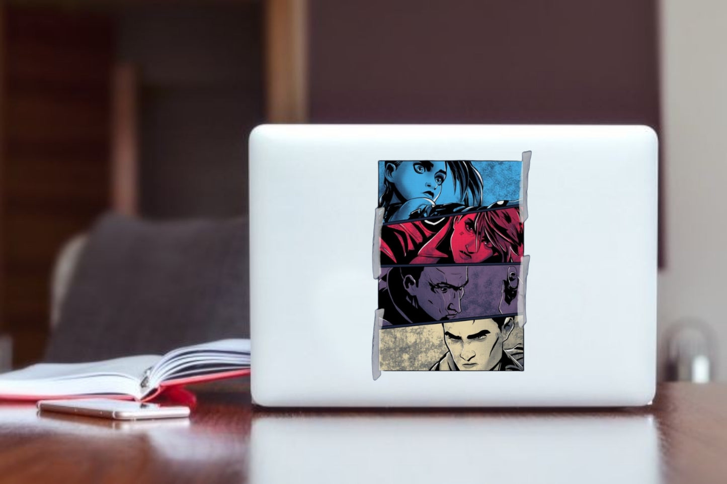 Jinx Laptop Sticker 4