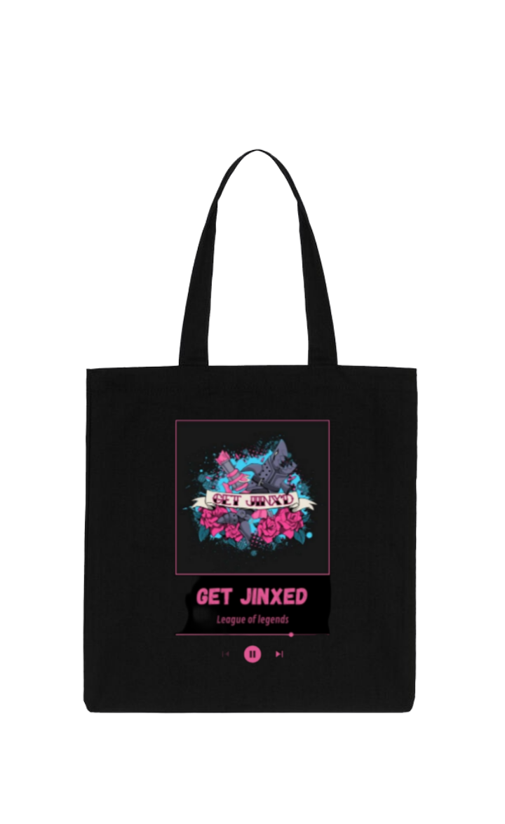 Jinx tote bag Black 2
