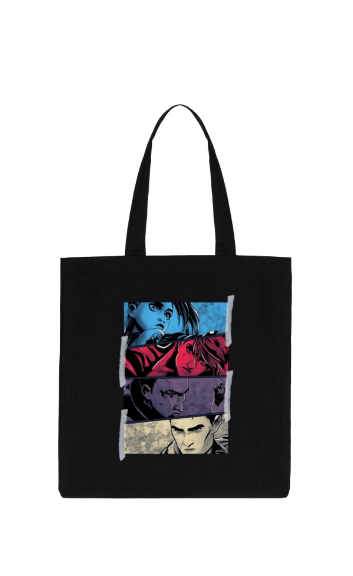 Jinx tote bag Black 4