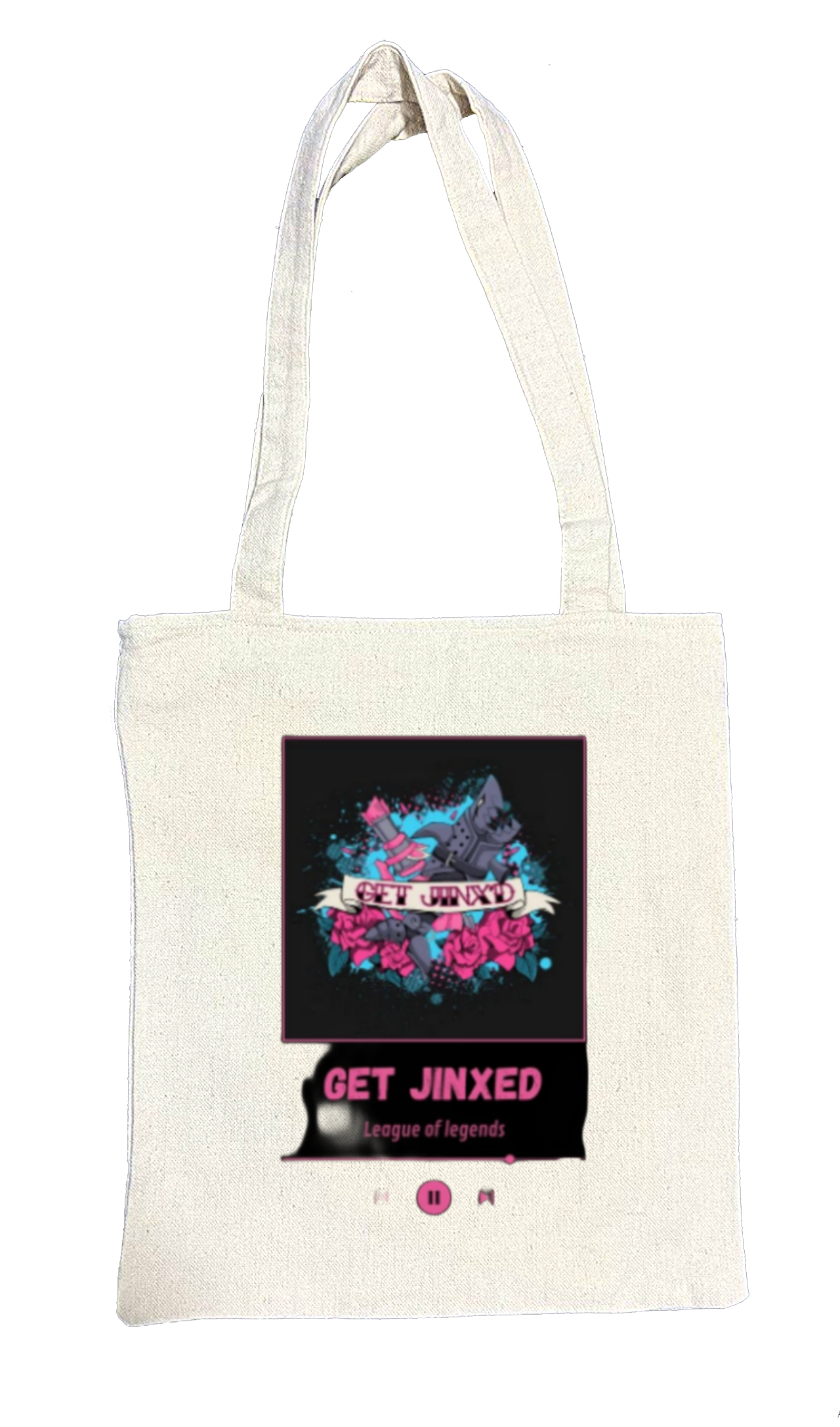 Jinx tote bag beige 2
