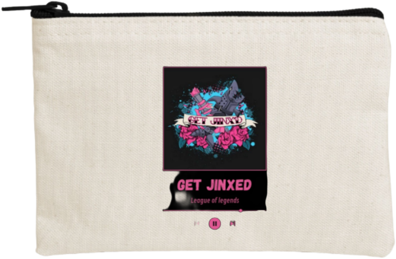 Jinx wallet pencil case Beige 2