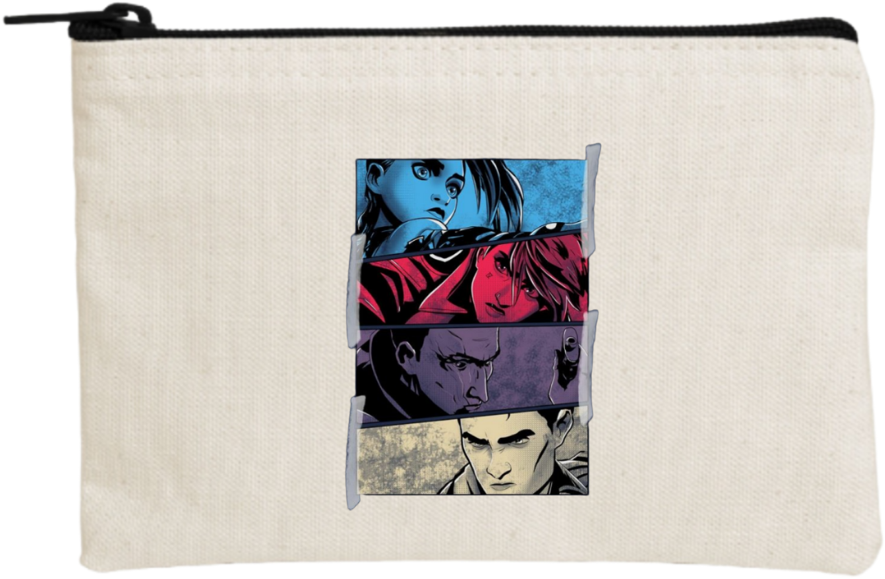 Jinx wallet pencil case Beige 4
